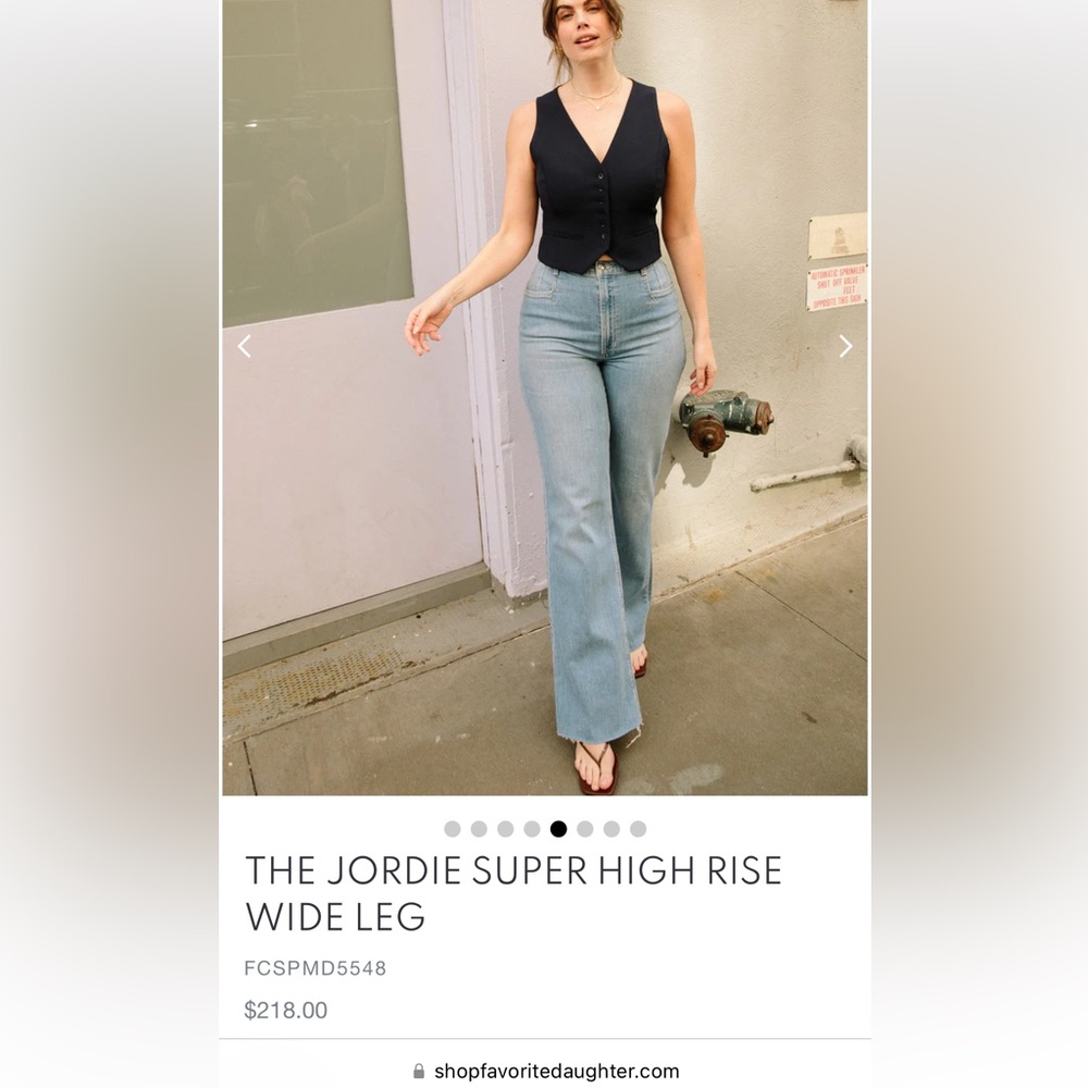 Favorite daughter jeans